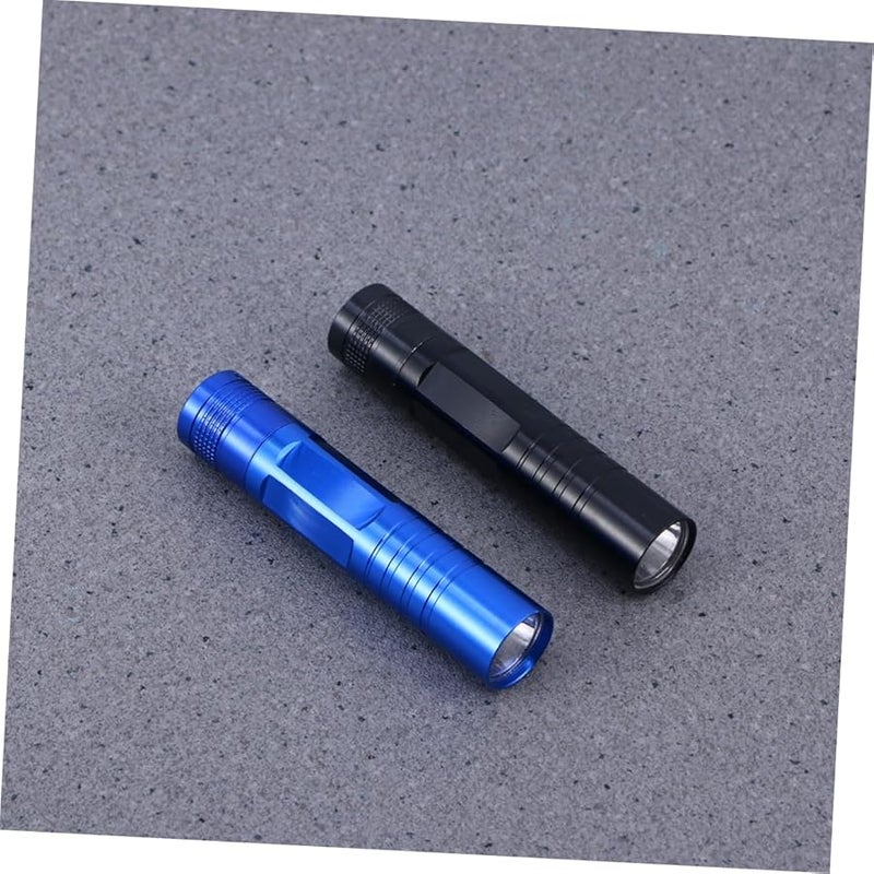 Artibetter Black Aluminum Alloy LED Keychain Flashlight For Outdoor Camping Hiking - Image 3