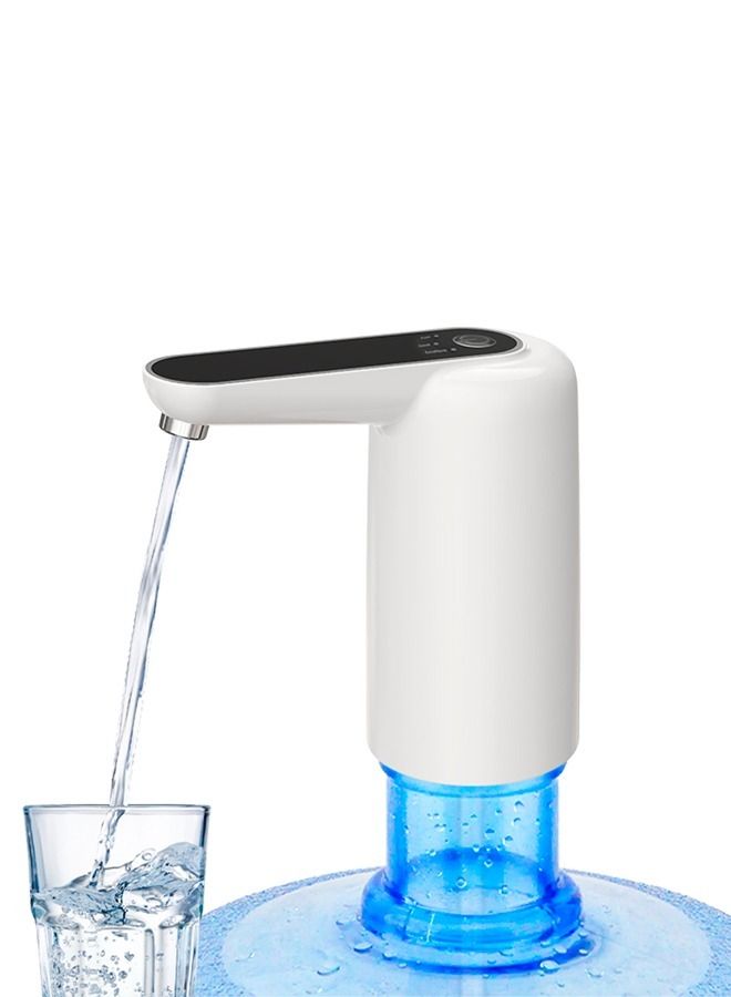 Badraig Electric Water Pump Dispenser White/Black - Image 1