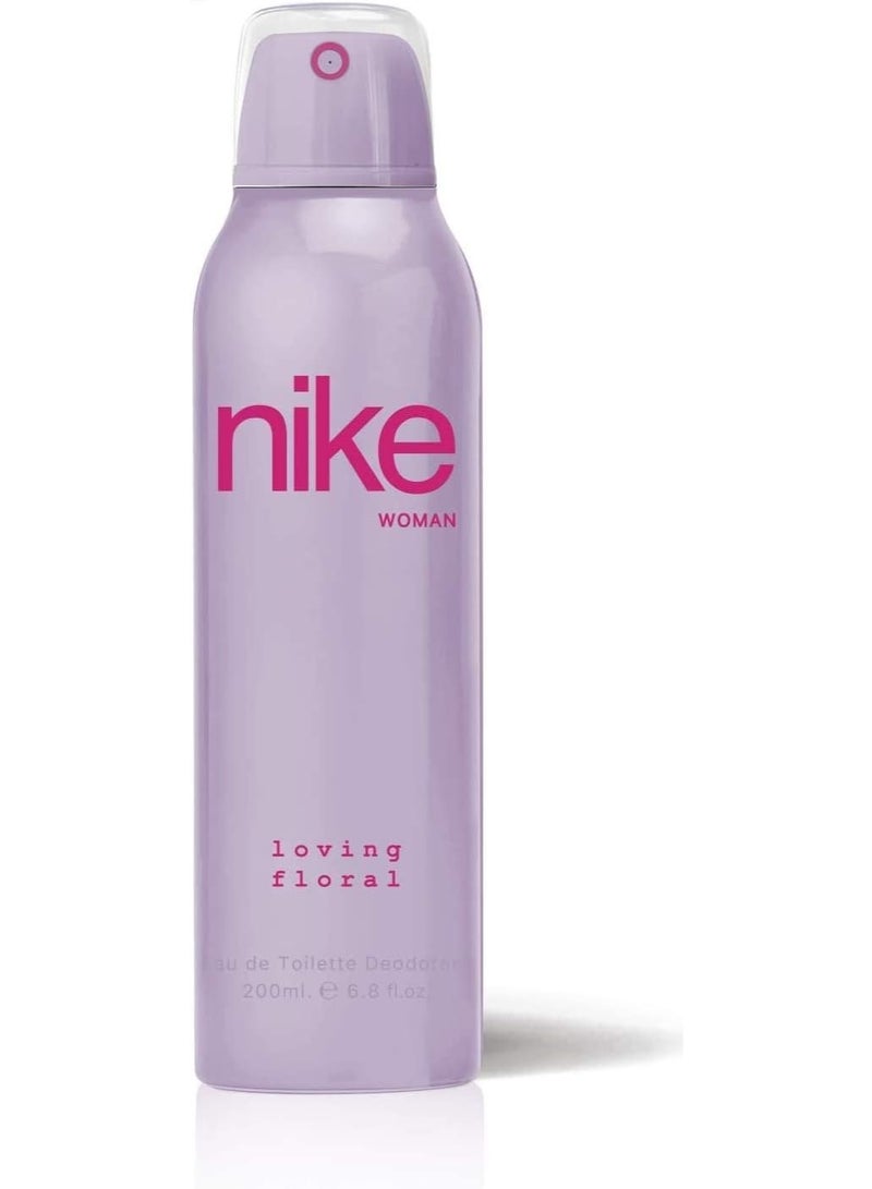 Nike LOVING FLORAL WOMAN EDT DEO SPRAY 200ML