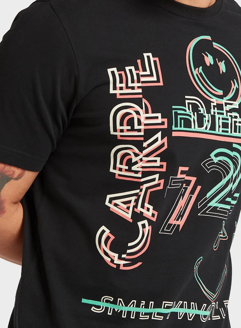 SP Characters Carpe Crew Neck T-Shirt