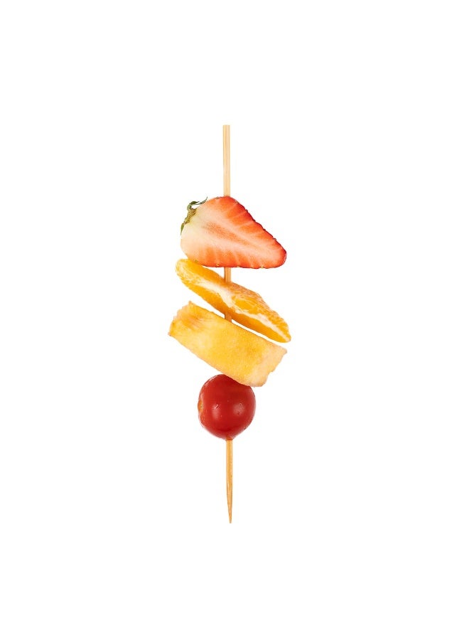 Restaurantware 7 Inch Kebab Skewers, 1000 Squared Wooden Skewers - Pointed, Sturdy, Natural Bamboo Skewer Sticks, Disposable, For Barbeques, Parties, Or Buffets - Image 2