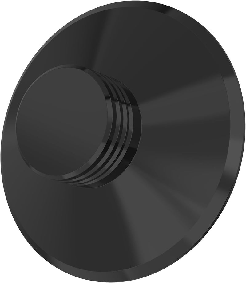 Preffair Audiophile Record Weight Stabilizer 124G/4.3OZ Aluminum Turntable Weight Vibration Reducer with Protective Soft Pad for HiFi LP Record Player, Eliminate Vinyl Disc Vibration. (Black) - Image 1