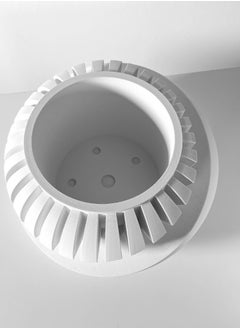 3D Brothers Luxar Planter Pot with Drainage Tray & Stand - Moden Elegance for Your Plants  - Image 5