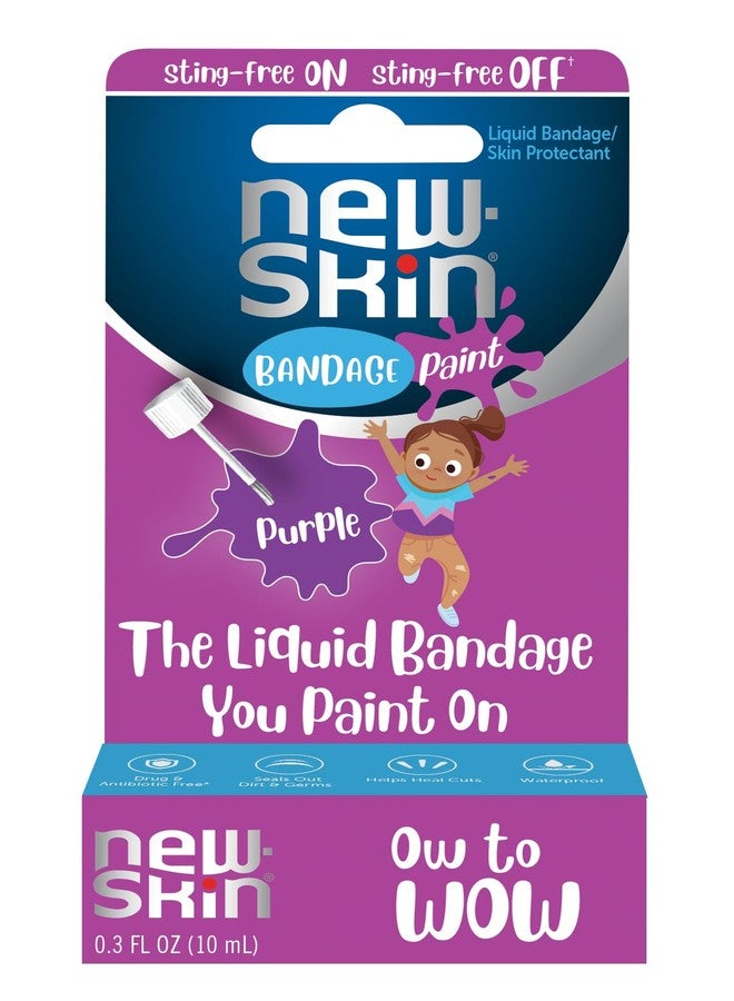 NEW-SKIN Kids Liquid Bandage Paint and Liquid Bandage for Cuts Bundle, 0.3 Ounce - Image 2