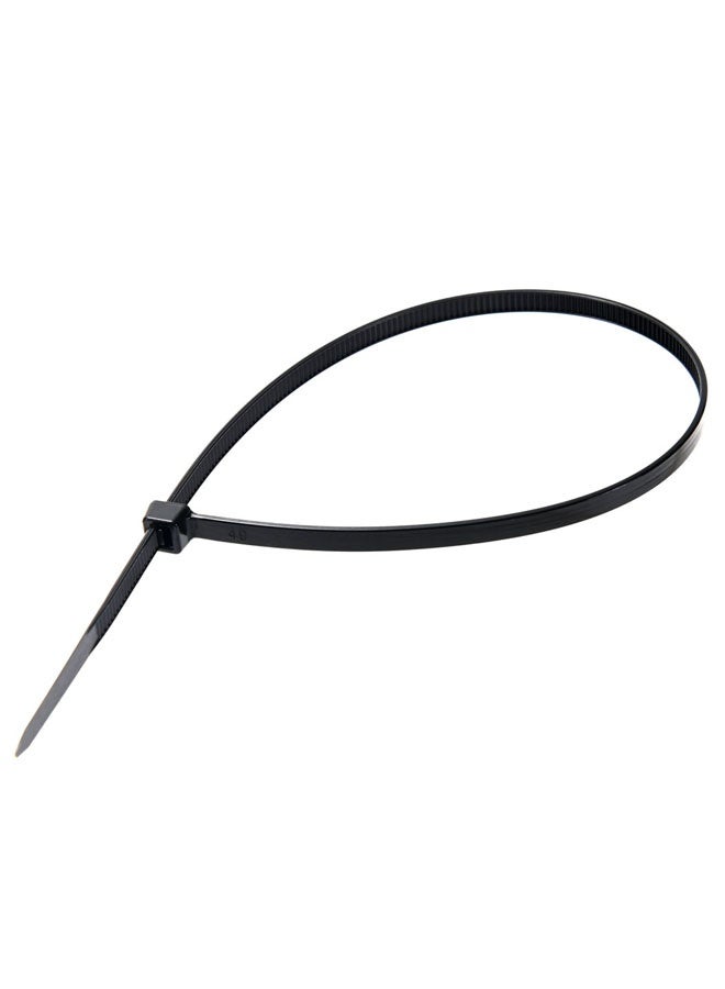 LAWAZIM 10 Inch Black Nylon Zip Ties - 100 Piece 5x250mm Multi-Purpose Self-Locking Cable Zip Ties, UV Resistant Flexible Wire Ties for Home, Office, Workshop, Cord Management, Indoor and Outdoor Use - Image 4