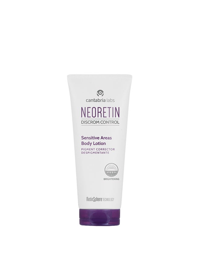 Neoretin Discrom Control Sensitive Areas Body Lotion 100ml - Image 1