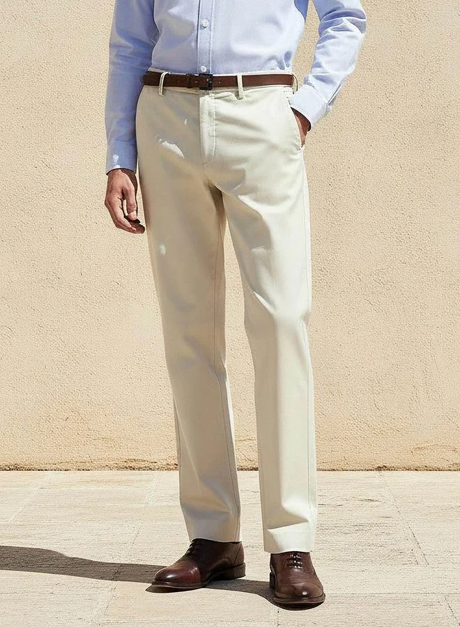 Splash FAV Regular Fit Flexi Waist Formal Trousers