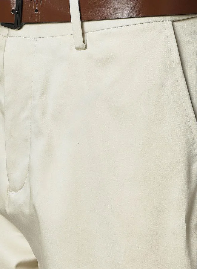 Splash FAV Regular Fit Flexi Waist Formal Trousers