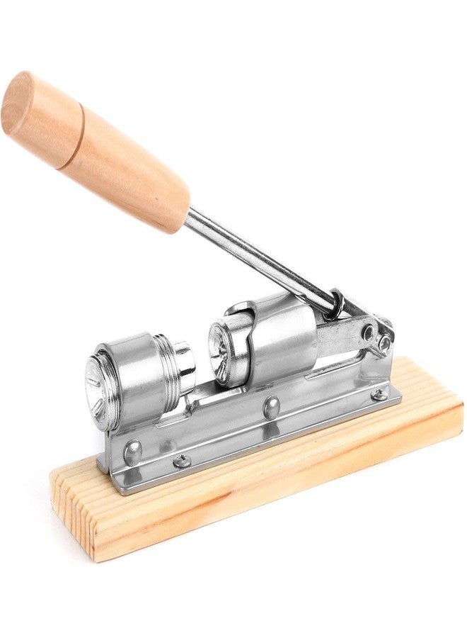 أنوينك كسارة جوز أنوينك شديدة التحمل، كسارة جوز البقان، كسارة جوز، كماشة، أداة فتح، قاعدة ومقبض خشبيان مكتبيان (محدثة) - Image 1