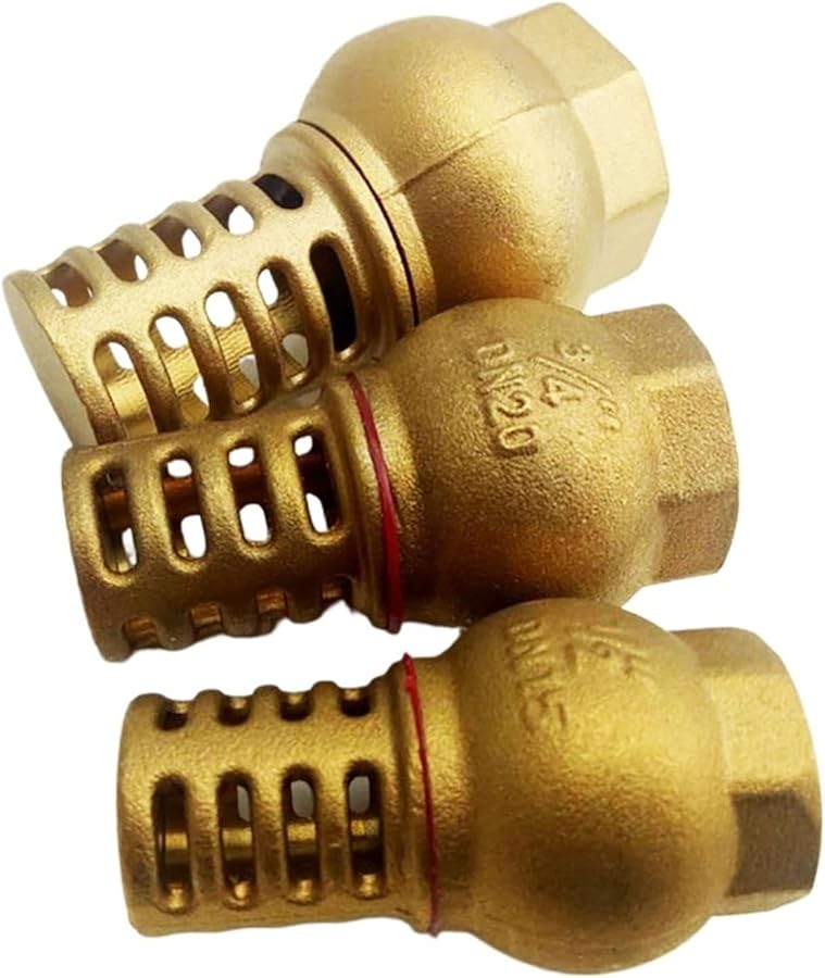Brass BSPP Female Bottom Check Valve DN25 Size For Water Pump Oil Well Filter - Image 3