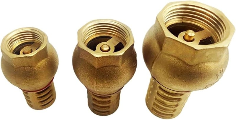 Brass BSPP Female Bottom Check Valve DN25 Size For Water Pump Oil Well Filter - Image 4