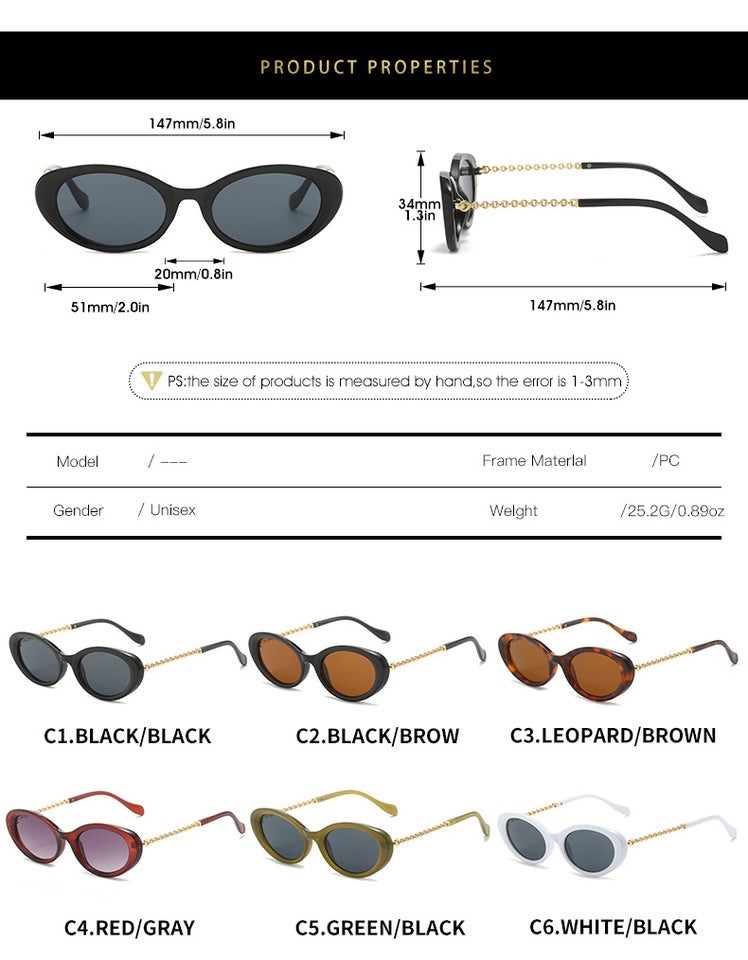 Sunglasses UV Protection Fashion 227 - Image 5