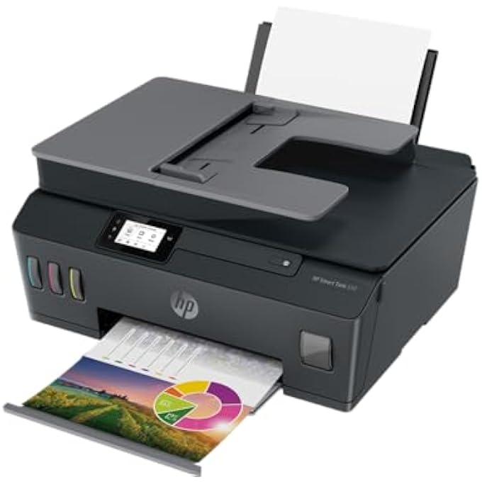 SMART TANK 615 WIRELESS, PRINT, COPY, SCAN, FAX, AUTOMATED DOCUMENT FEEDER, ALL IN ONE PRINTER, PRINT UP TO 18000 BLACK OR 8000 COLOR PAGES, BLACK [Y0F71A] - Image 3