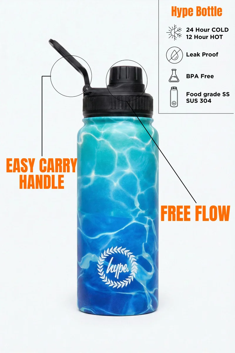 Just Hype HYPE Water Bottle Pool Fade