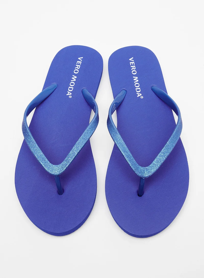 VERO MODA Glitter Flip Flops