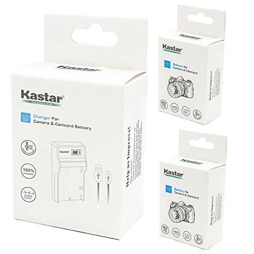 Kastar Battery (X2) & LCD Slim USB Charger for Kodak KLIC-7001, K7001 and Kodak EasyShare M320, M340, M341, M753 Zoom, M763, M853 Zoom, M863, M893 is, M1063, M1073 is, V550, V570, V610, V705, V750 - Image 5