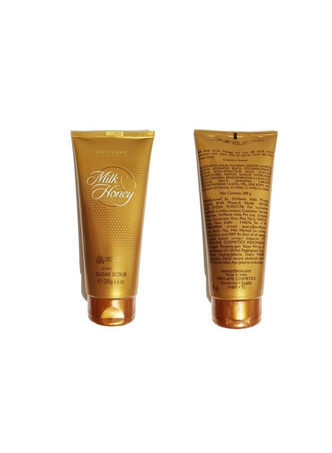 Oriflame Milk & Honey Gold Smoothing Sugar Scrub - Image 1