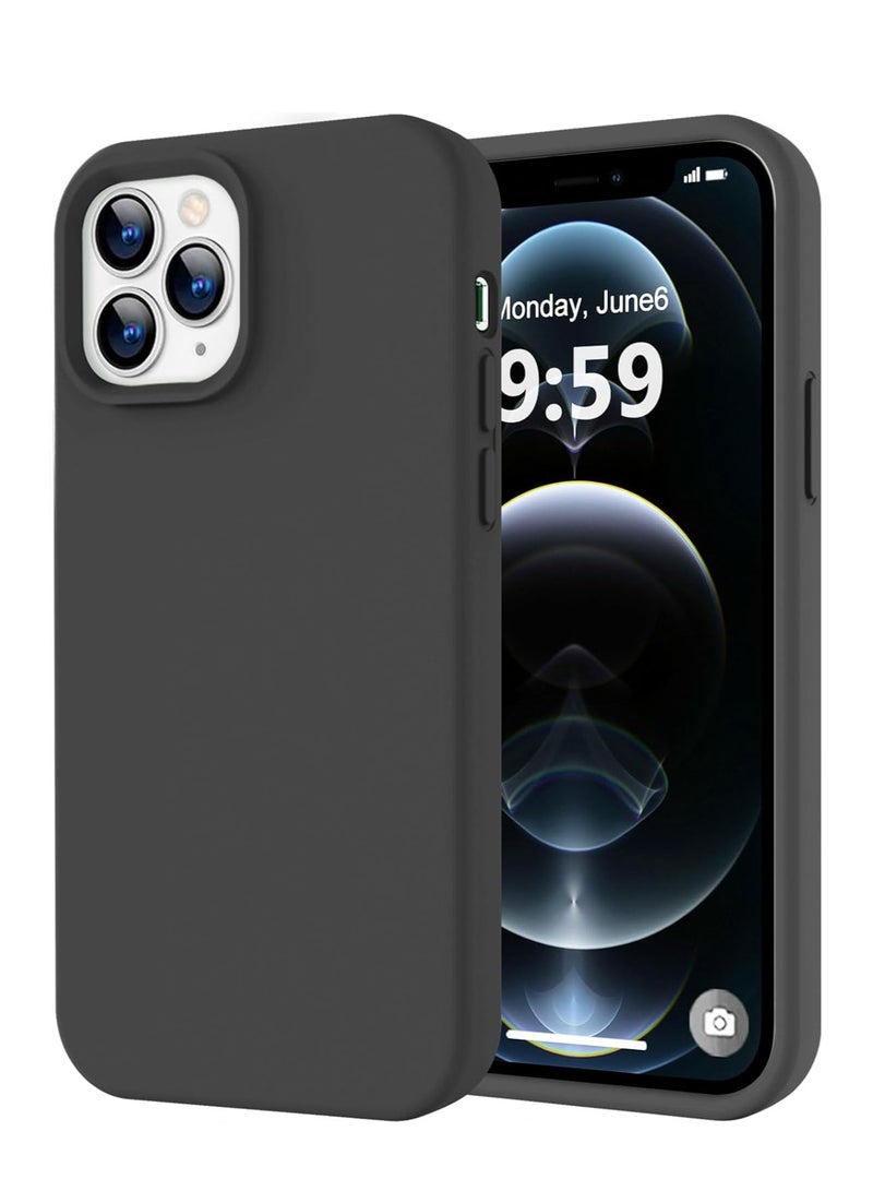 iPhone 12 Pro Max Case Liquid Silicone Anti Scratch Anti Fingerprint Soft Silky Touch Shockproof Protective Cover for Apple iPhone 12 Pro Max  - Image 1