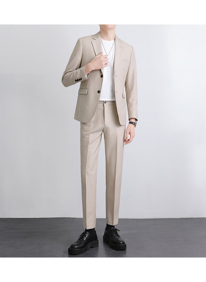 Warrior New Comfortable And Slim Fitting Men's Suit Set 