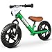 KRIDDO Toddler Balance Bike 2 Year Old Age 18 Months to 5 Years Old 12 Inch Push Bicycle with Customize Plate 3 Sets of Stickers Included Gift Bike for 23 Boys Girls Green - Image 4