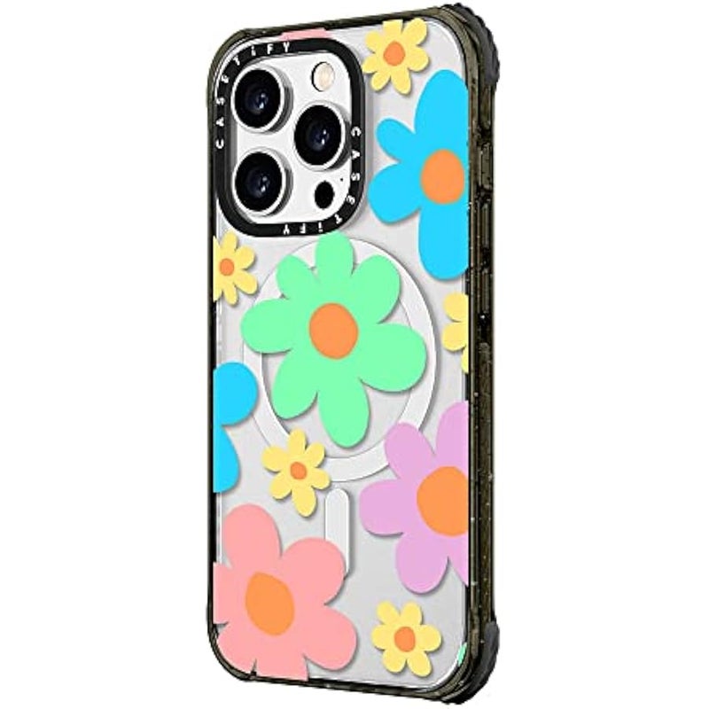 كاستيفي Casetify Ultra Impact iPhone 14 Pro Max Case 【5X Military Grade Drop Tested / 11.5ft Drop Protection/Compatible with Magsafe】 - Aries Moross- Sticker - Glossy Black - Image 5