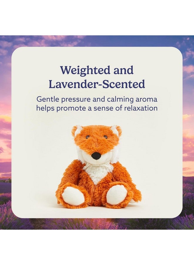 warmies Microwavable & Weighted Stuffed Animals, Fox - Heated Stuffed Animal Plushie for Warmth & Comfort - Cute Soft Plush Toys for Adults & Children (Boys, Girls, Babies & Toddlers) - Image 3