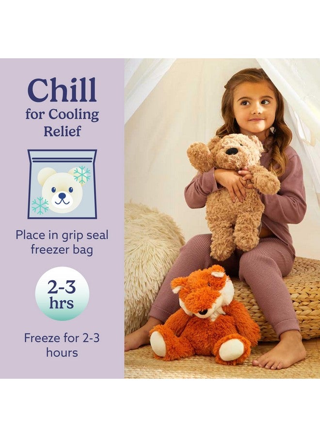 warmies Microwavable & Weighted Stuffed Animals, Fox - Heated Stuffed Animal Plushie for Warmth & Comfort - Cute Soft Plush Toys for Adults & Children (Boys, Girls, Babies & Toddlers) - Image 5