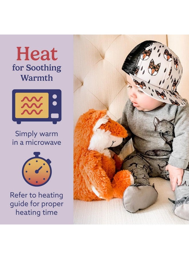 warmies Microwavable & Weighted Stuffed Animals, Fox - Heated Stuffed Animal Plushie for Warmth & Comfort - Cute Soft Plush Toys for Adults & Children (Boys, Girls, Babies & Toddlers) - Image 4