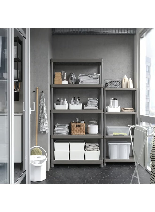 IKEA (IKEA) Shelving Unit Dark Grey Indoor/Outdoor 60x30x133 cm - Image 4