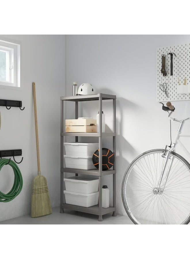 IKEA (IKEA) Shelving Unit Dark Grey Indoor/Outdoor 60x30x133 cm - Image 3