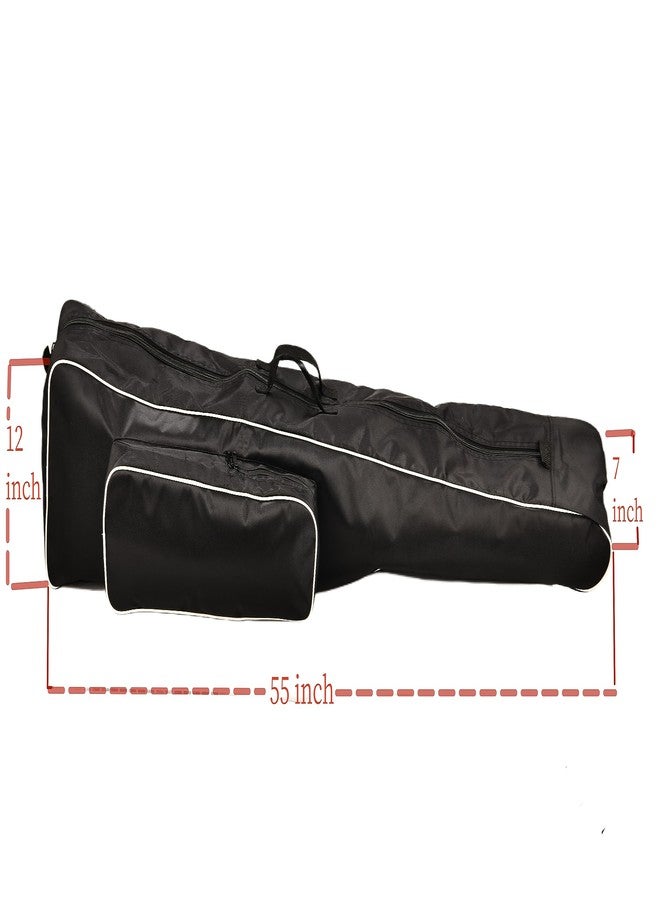 ASAKI HEMA FENCING Sword Carry Bag with back strap,55 Inch,Made of waterproof oxford cloth,Holds longsword, fencing mask, jacket, etc. - Image 5