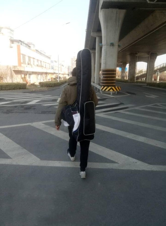 ASAKI HEMA FENCING Sword Carry Bag with back strap,55 Inch,Made of waterproof oxford cloth,Holds longsword, fencing mask, jacket, etc. - Image 2