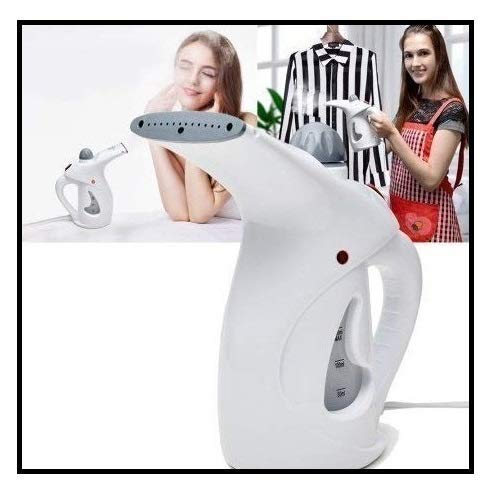 QUALIZA 2 in 1 Plastic Electric Iron Portable Handheld Garment and Facial Steamer Medium - Image 3