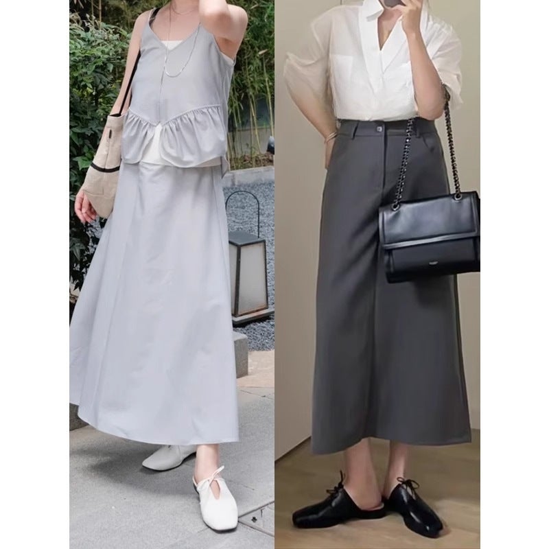 Square-Toe Lace-Up Mules, Low-Heeled Pleated Old Craftsmanship, Genuine Leather Toe-Cap Half Slippers, Women'S Outer Wear, Lazy Shoes, Sandals - Image 3