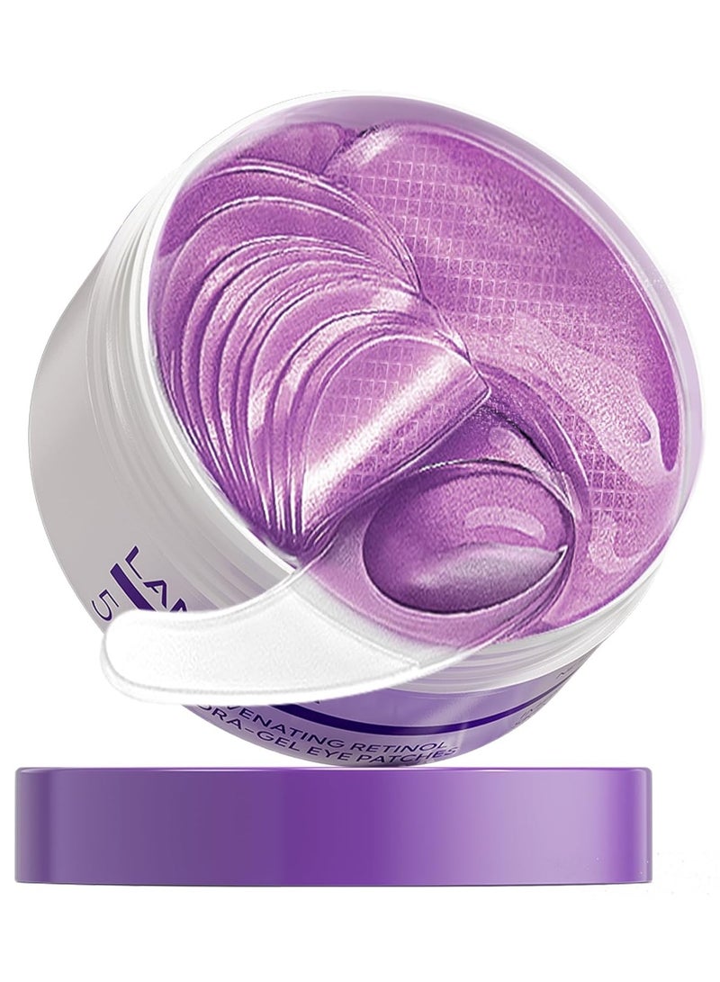 LANBENA Rejuvenating Retinol Hydra Gel Eye Patches - Image 1