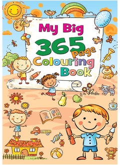 Pegasus My Big 365 Page Colouring Book  - Image 2