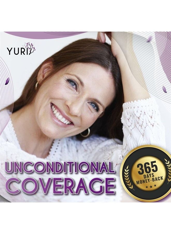 yuri - Premium Root Touch Up - Temporary Instant Root Concealer for Extending Time Between Coloring - Cover Up Grays and Roots with Color and no Spray - Lasts Until You Shampoo - Brown - Image 1