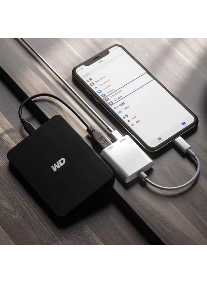 محول OTG لهاتف Apple المحمول USB 3.0 إلى محول iPad محول قرص U لنقل البيانات - المواصفات: Apple USB + الشحن - Image 3