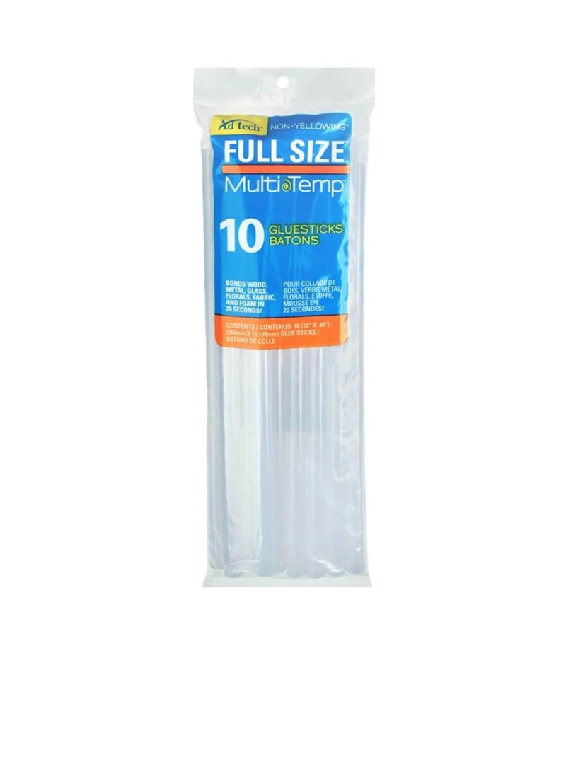 Ad-Tech Multi-Temp Glue Sticks 7/16in x 10in 10pc - Image 2
