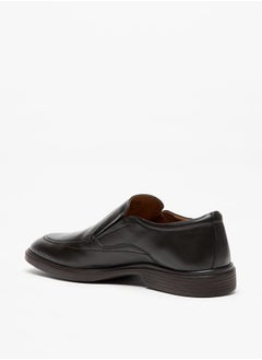 LBL by Shoexpress Men's Solid Slip-On Leather Loafers  - Image 3