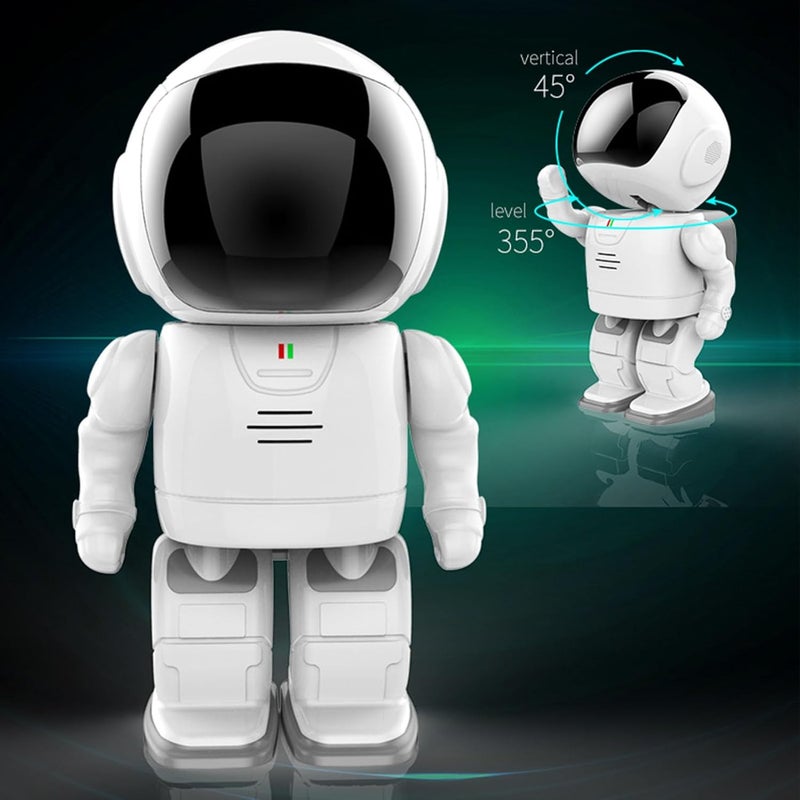 klarako Wireless Surveillance Camera, Security Monitor 1080P HD 360 Degree Night Viewing, Robot Motion Detection 2 Way Audio, Wireless Remote Monitoring - Image 3