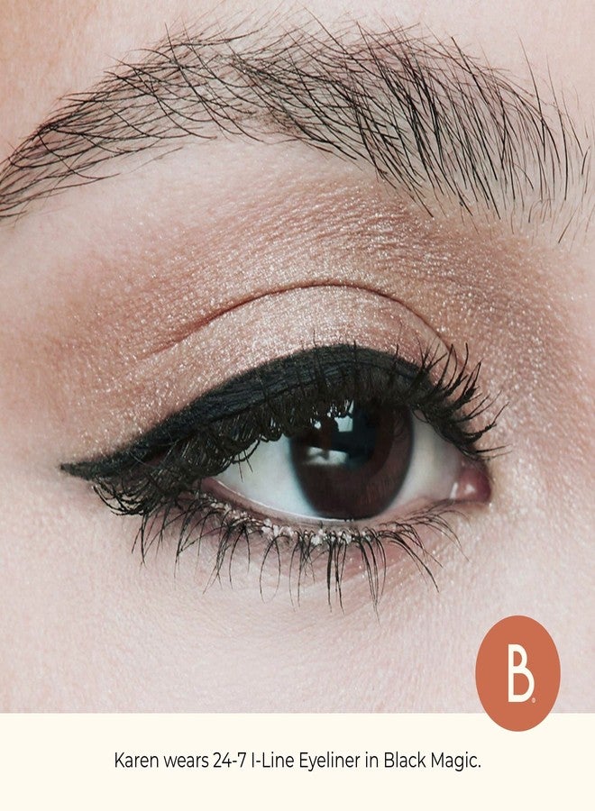 Beauty For Real I-Line 24-7 Eyeliner (Black Magic) & Hi-Def Mascara (Just Black) Set - Long-Wearing, Waterproof Gel Eyeliner + Defining & Volumizing Lash Definer - 1.1 oz - Image 4