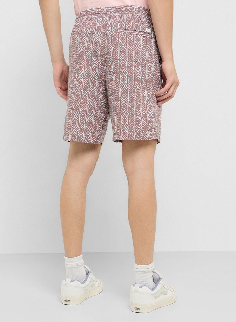 JACK & JONES JPSTJAIDEN SEERSUCKER AOP SHORT SRT - Image 3