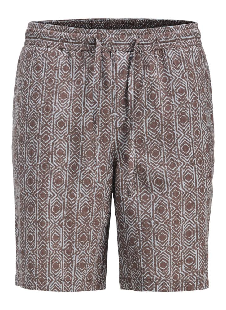 JACK & JONES JPSTJAIDEN SEERSUCKER AOP SHORT SRT  - Image 1
