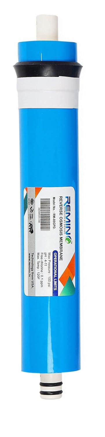 REMINO Remino RO Service kit with Membrane of Carbon and Sediment Filter 80 GPD Membrane Mineral UF membrarane  - Image 4