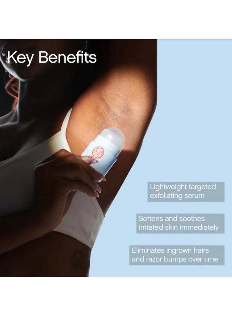 TOPICALS High Roller Ingrown Hair Serum | Roll-on Tonic to Soothe and Calm Irritated Skin on Face, Armpits and Bikini Areas | Contains Salicylic and Glycolic Acid | Vegan and Cruelty-Free - Image 2