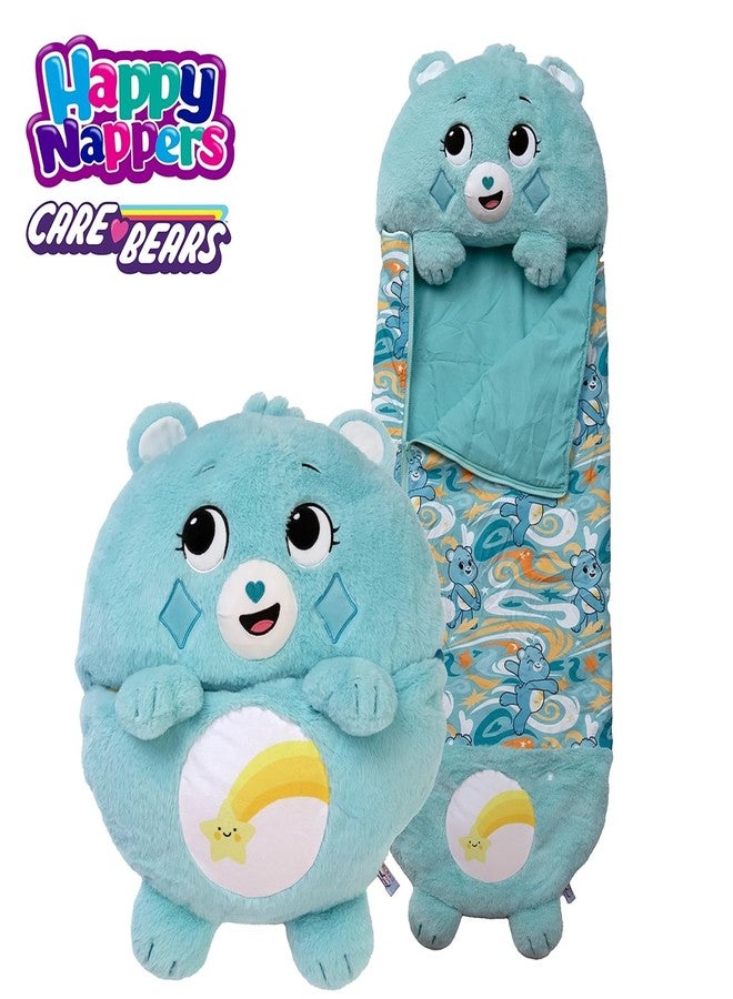 Happy Nappers 2-in-1 Pillow & Sleepy Sack Wish Care Bear 54x20 Medium - Image 2