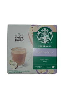 Coffee NESCAFE Starbucks dolce gusto white mocha 12kaps/123g 