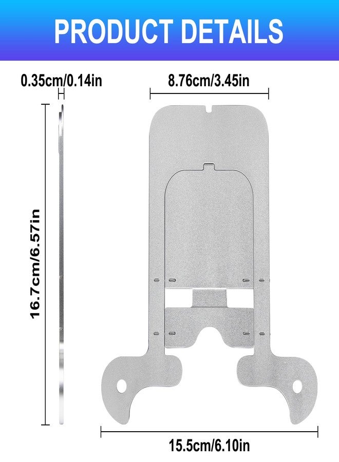 Wcone Desktop Stand for Skylight Calendar 15 inch Gen 1- Heavy-Duty Adjustable Metal Stand, Premium Accessory for Digital Calendar (Note: Not Compatible with Skylight Calendar 15" Gen 2) - Silver - Image 5