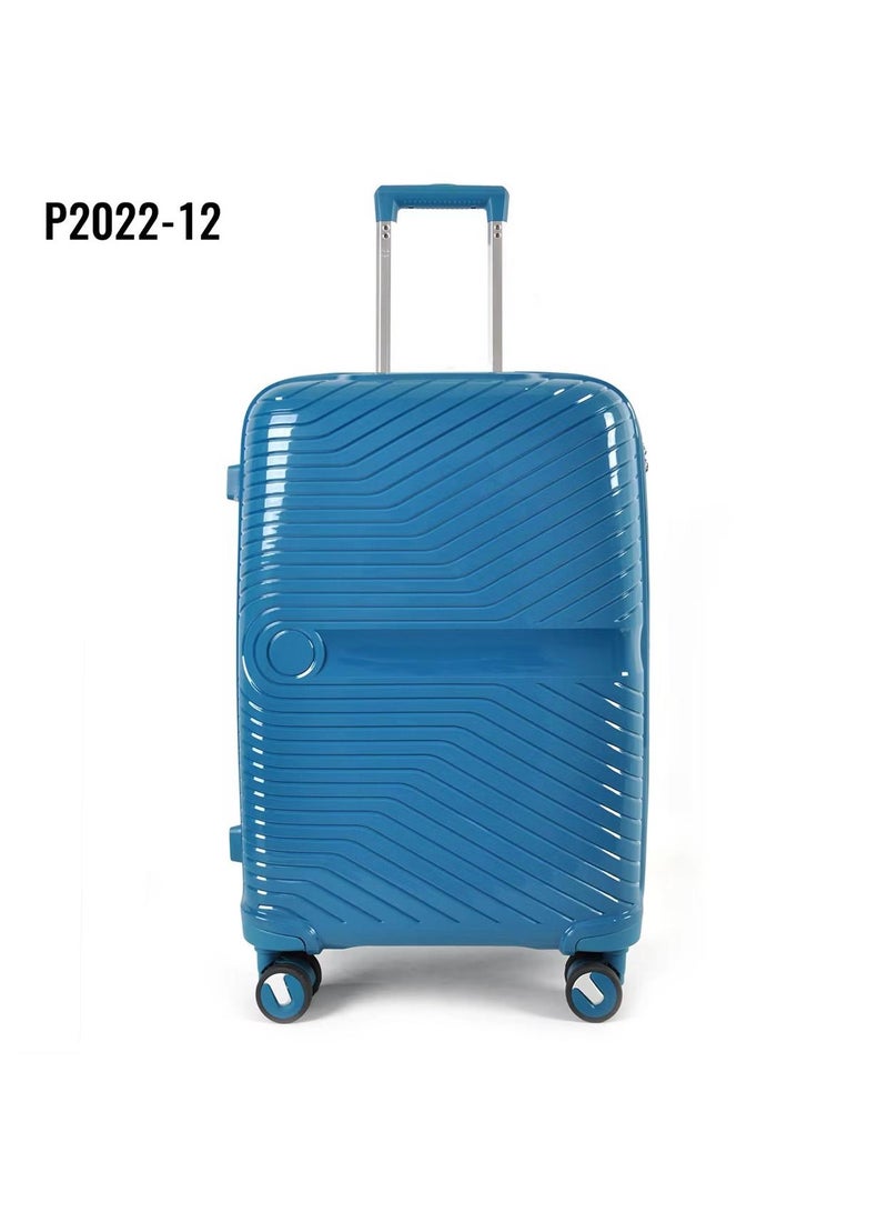 بوجاجو مجموعة أمتعة من مادة البولي بروبلين المكونة من 3 قطع - أمتعة متينة وخفيفة الوزن وغير قابلة للكسر ، عجلات دوارة بزاوية 360 درجة مع قفل TSA وسحاب مضاد للسرقة لسفر خال من الإجهاد (28 بوصة ، 24 بوصة ، 20 بوصة) - Image 5